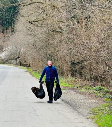 Почистване на водопад Докузак