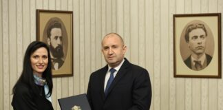 Мария Габриел и Румен Радев