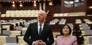 Росен Желязков и проф. д-р Сахиба Гафарова