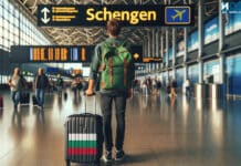Шенген по въздух, България