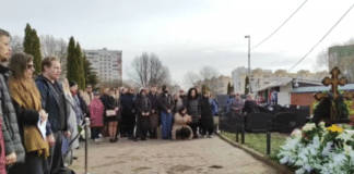 Панахида на Алексей Навални