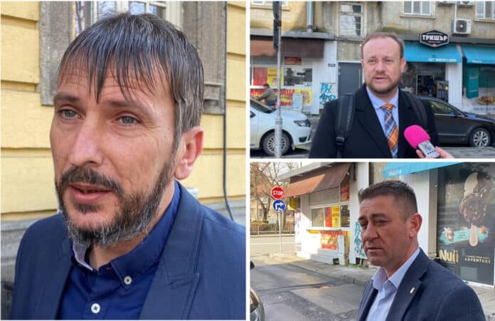 Валентин Атанасов, Деян Йотов и Ахмед Мехмед