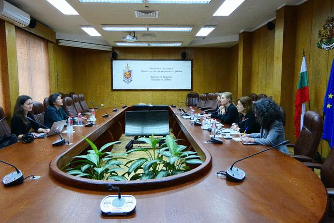 Заместник министърът на вътрешните работи Ивелина Дундакова проведе днес среща с