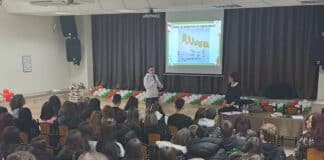 Среща с ученици