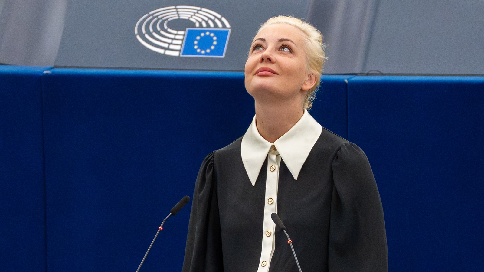 Водещите лица на руската опозиция – Юлия Навалная Иля Яшин