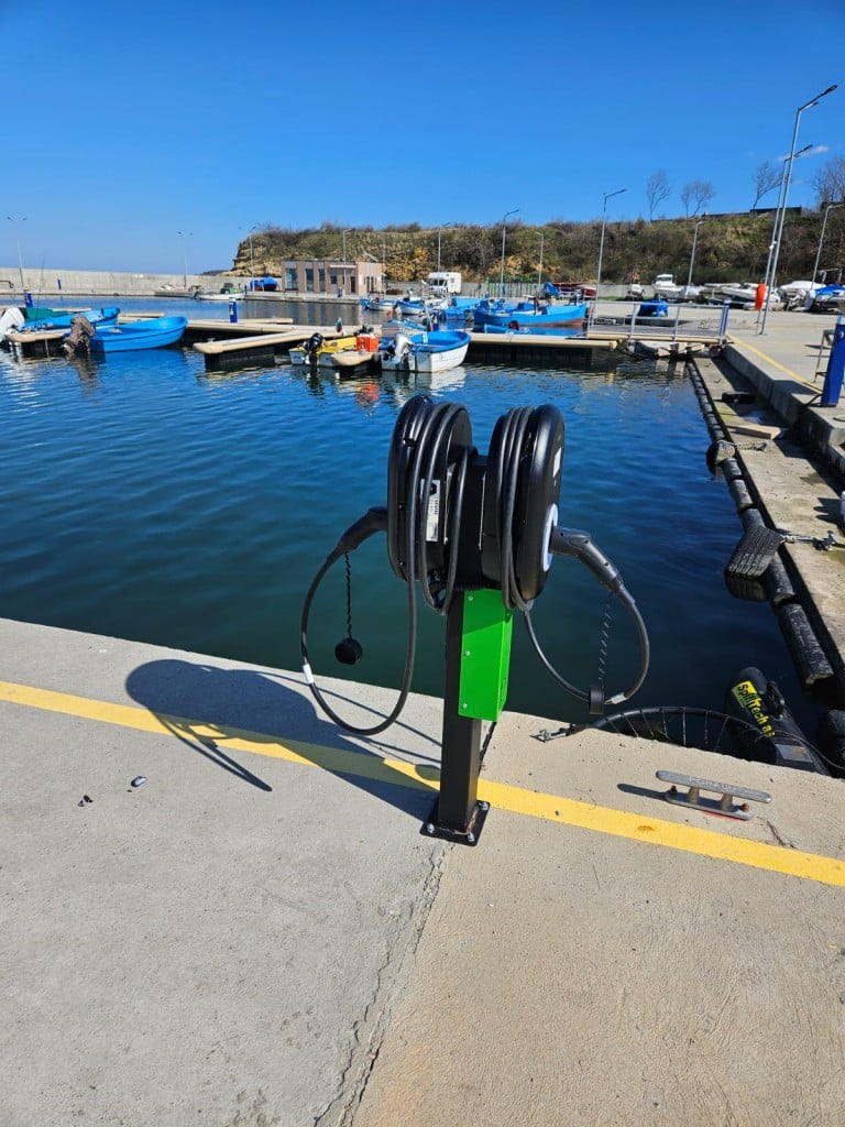 Пристанището в бургаския квартал Крайморие е било оборудвано с четири