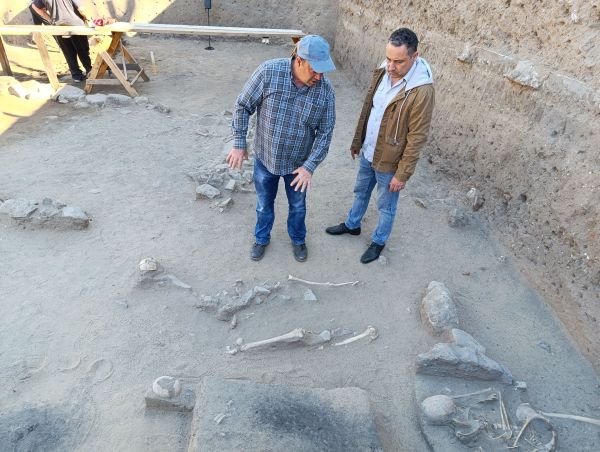 Средновековен комплекс от гробове е открит при разкопки на мястото