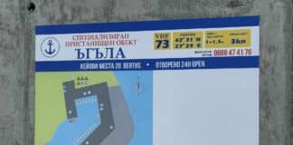 Табела за лодкостоянка