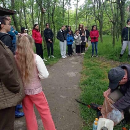 Зелена акция в резерват "Атанасовско езеро"