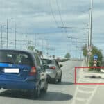 Блъснат човек