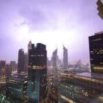 Буря в Дубай. Дъжд, наводнения