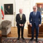 Проф. Цоло Вутов и акад. Юлиан Ревалски