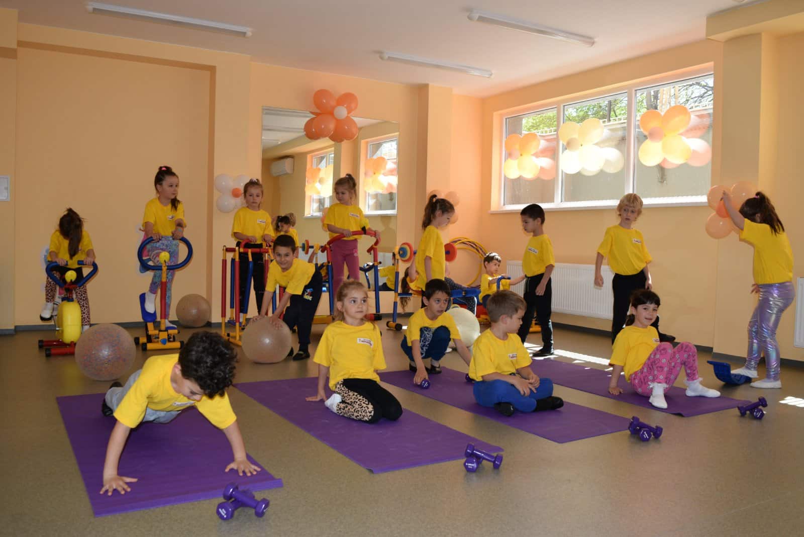 Първият в Бургас детски фитнес център бе открит с нарочна