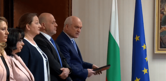 Димитър Главчев и представители на партии