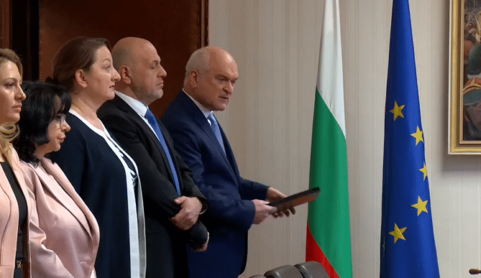 Димитър Главчев и представители на партии