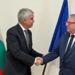 Министър Владимир Малинов и Н. Пр. Жоел Мейер