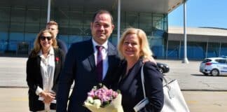 Калин Стоянов и Нанси Фезер