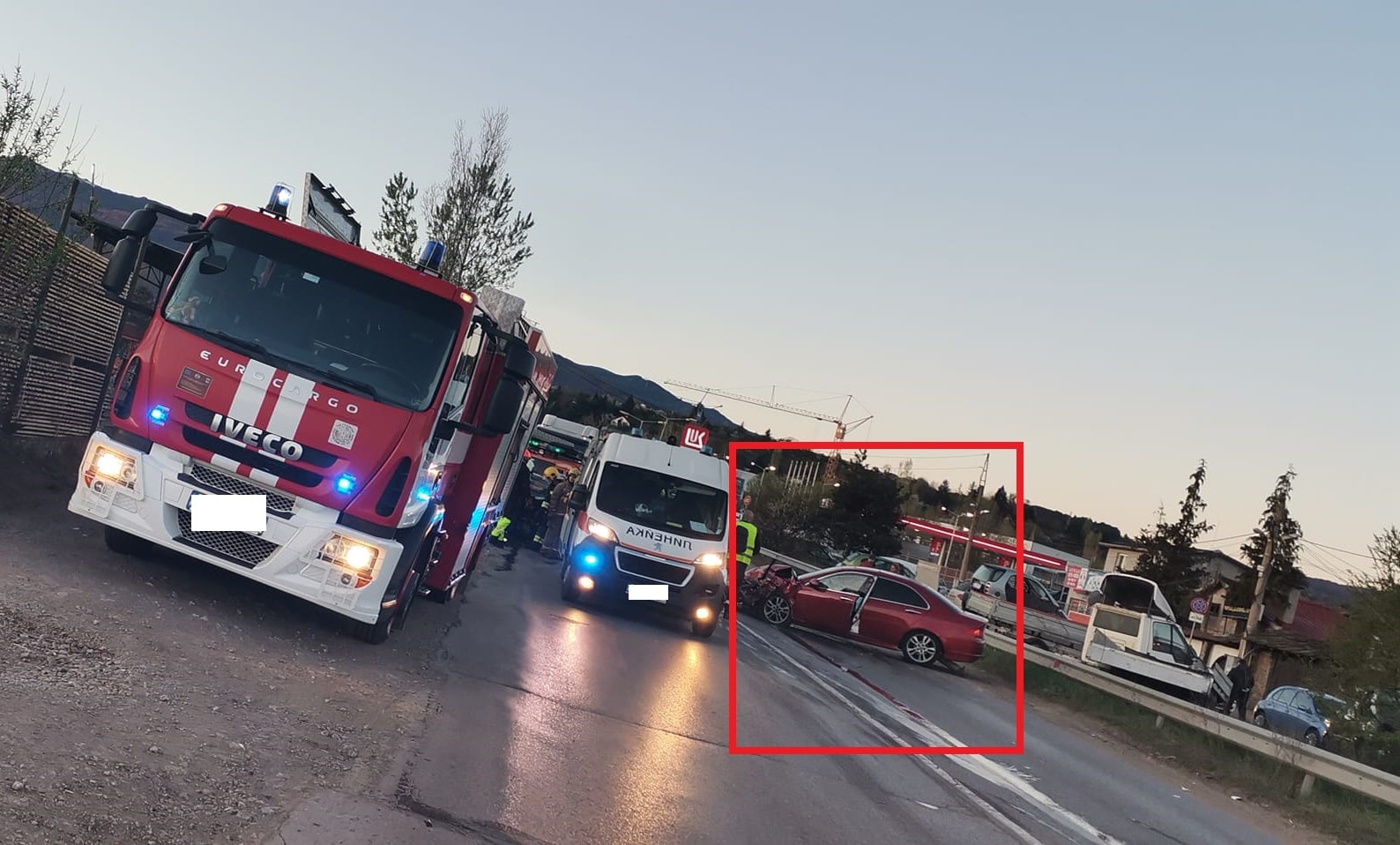 20 годишна жена е пострадала при катастрофа в София съобщи БНР Инцидентът