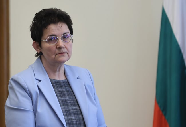 Людмила Петкова служебният заместник министър председател и министър на финансите заяви