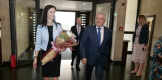 Мария Габриел и Стефан Димитров