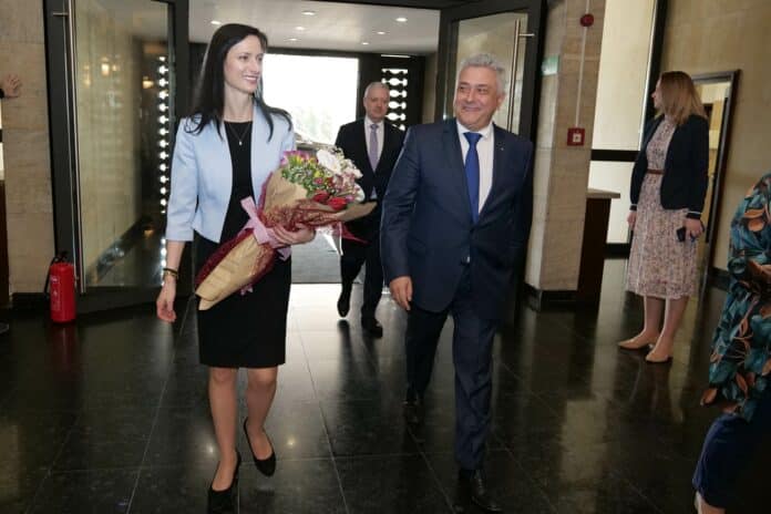 Мария Габриел и Стефан Димитров