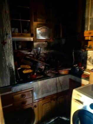 Пораженията от пожара