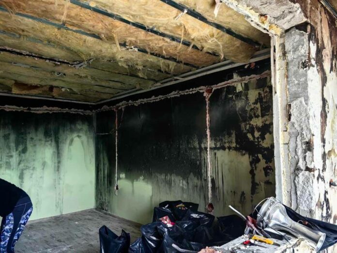 Пораженията от пожара