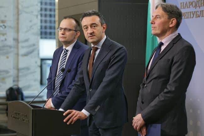 Мартин Димитров, Даниел Лорер и Васил Пандов