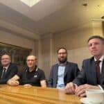 Представители на НД "Алтернатива за България" и Васил Божков