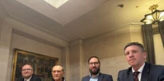 Представители на НД "Алтернатива за България" и Васил Божков