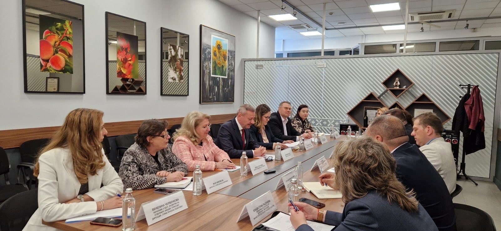 Министърът на туризма Евтим Милошев проведе работна среща с Изпълнителния