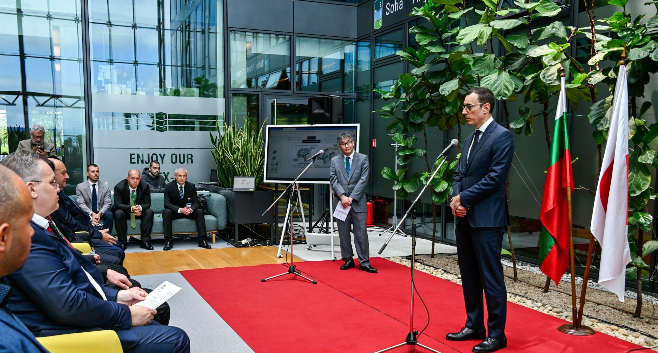 Кметът на София Васил Терзиев присъства на церемония по откриването