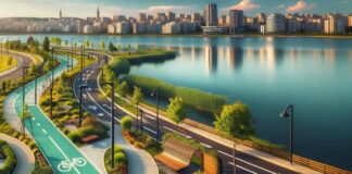 Примерна визуализация на алеята