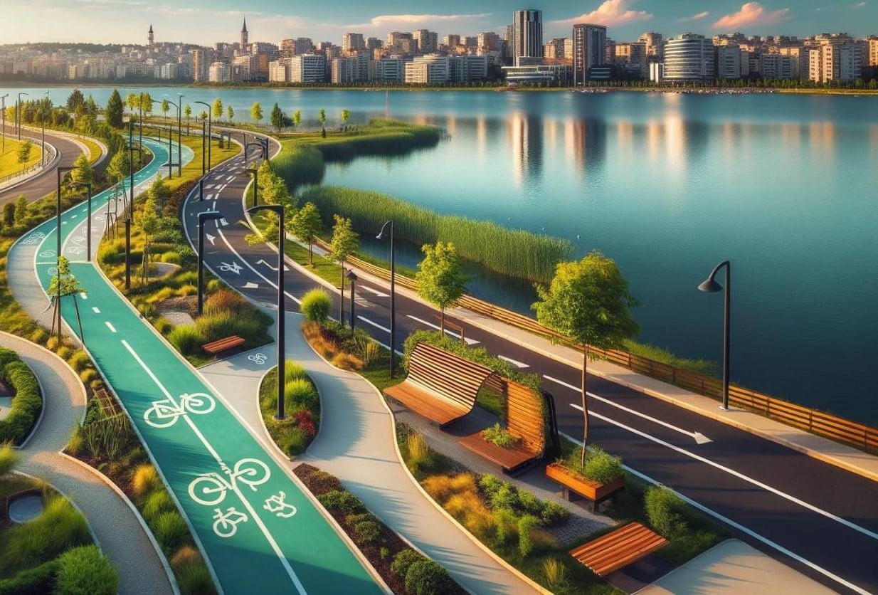 16-километрова пешеходна и велосипедна алея може да свърже Бургас с парк