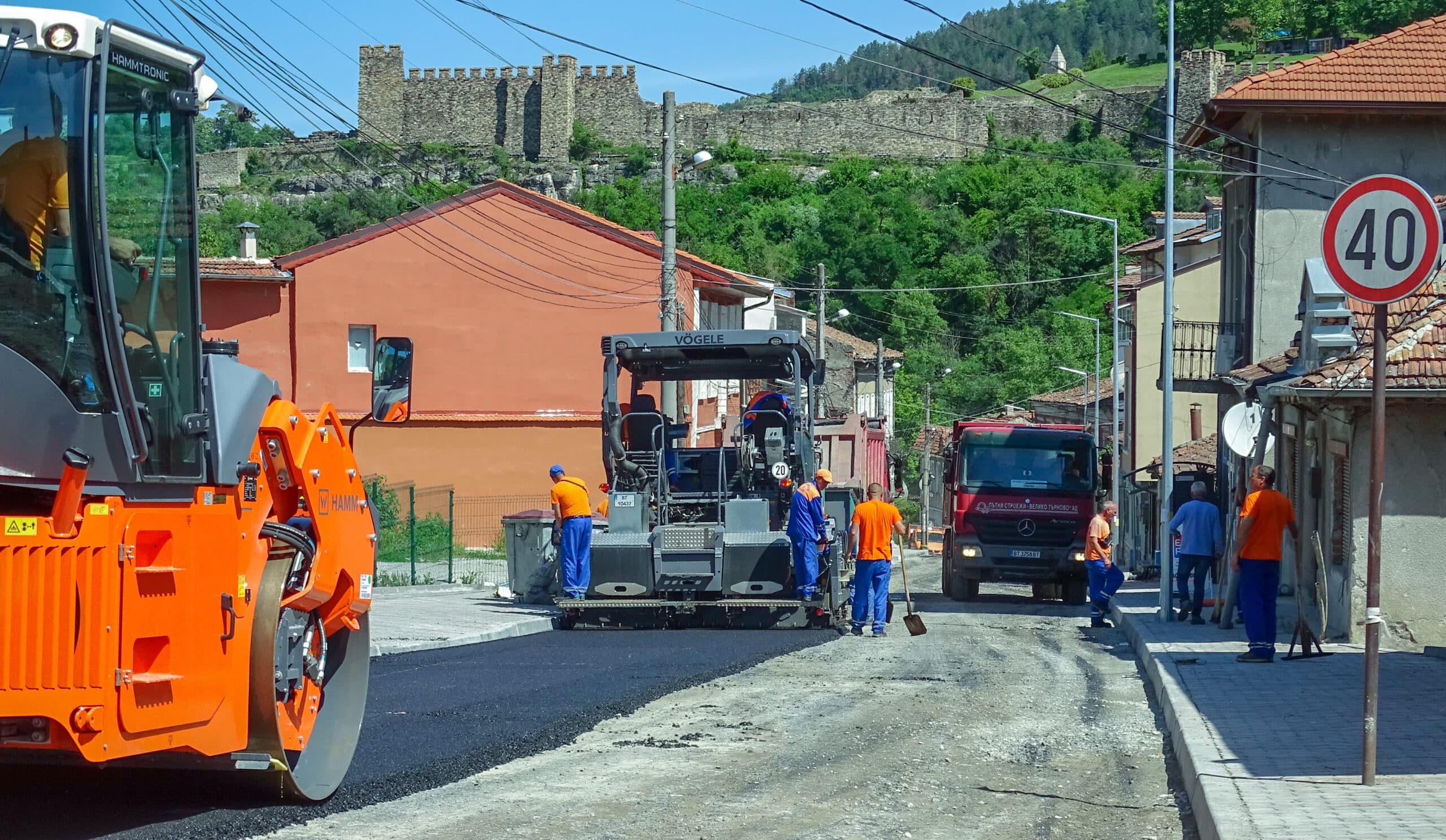 Започна цялостното преасфалтиране на улиците в кв Света гора Полага
