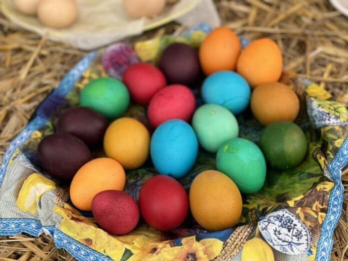 Боядисване на яйца