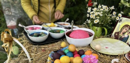 Боядисване на яйца