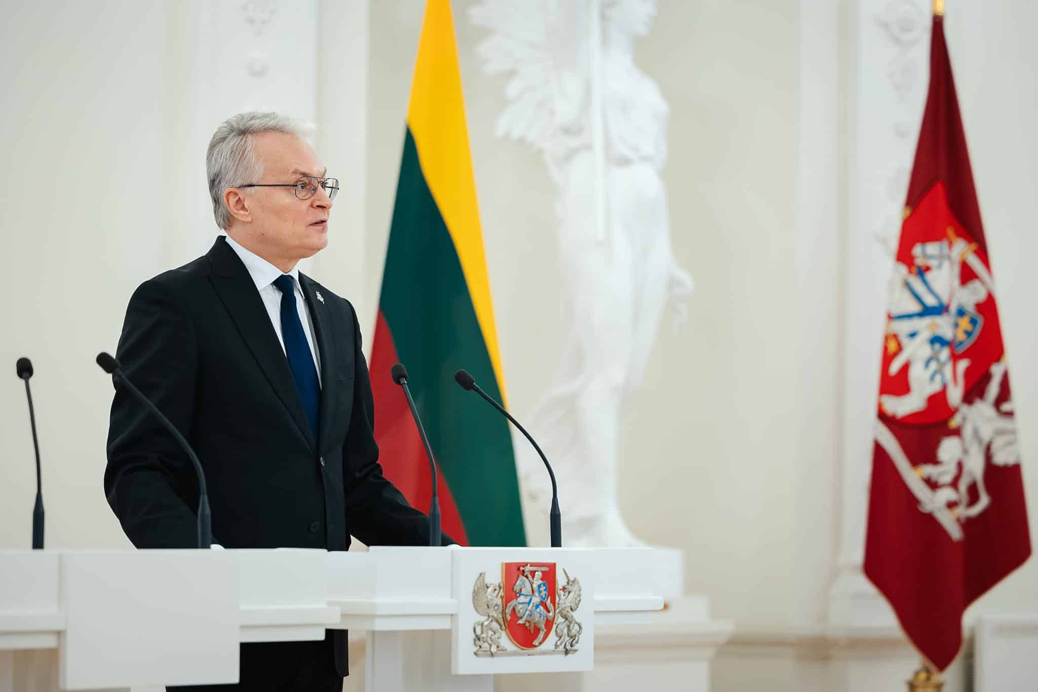 Досегашният президент на Литва Гитанас Науседа ще се върне за