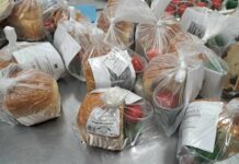 Козунак и боядисани яйца