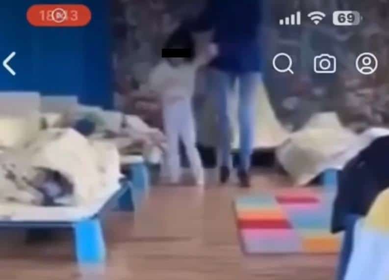 Насилие над дете Снимка Кадър от Facebook
Скандал заради насилие над