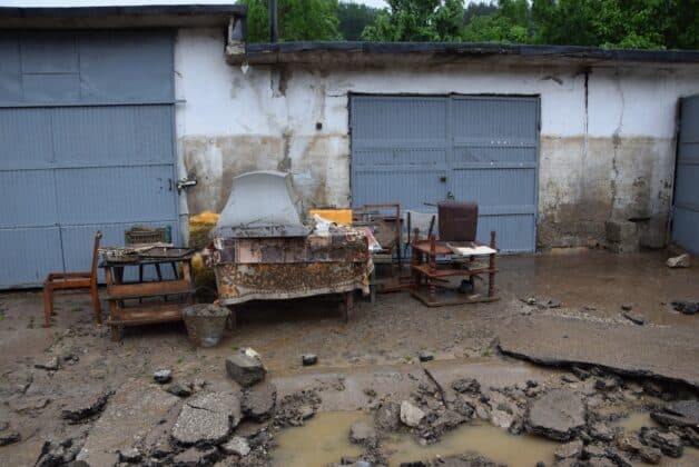 Наводненото село