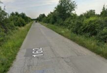 Път 162. Снимка Скрийншот от Google Maps
