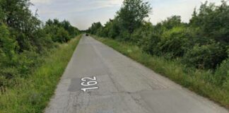 Път 162. Снимка Скрийншот от Google Maps