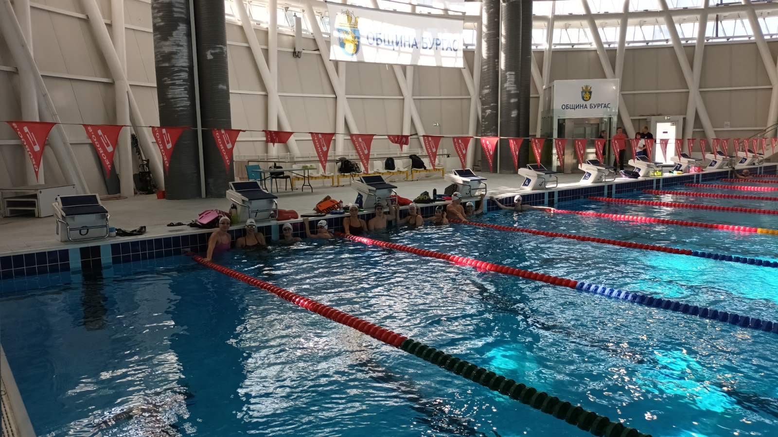 Българският национален отбор по плуване даде старт на своя подготвителен