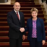 Президентите Румен Радев и Виола Амхерд