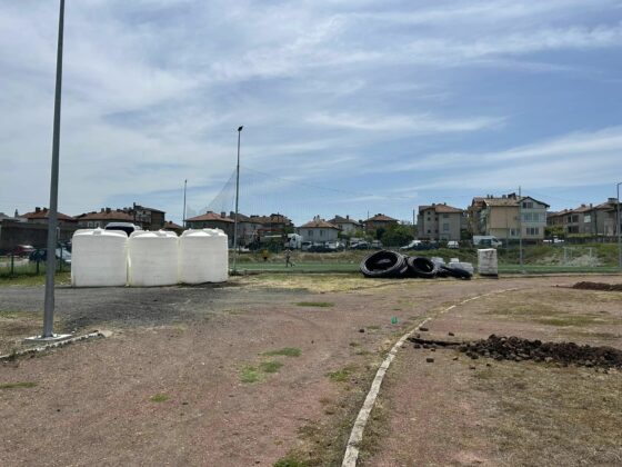 Ремонт на стадиона