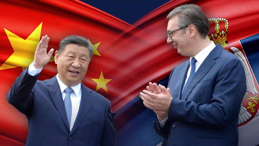 Сърбия обича Си Дзинпин Изглежда че наистина го обича пише