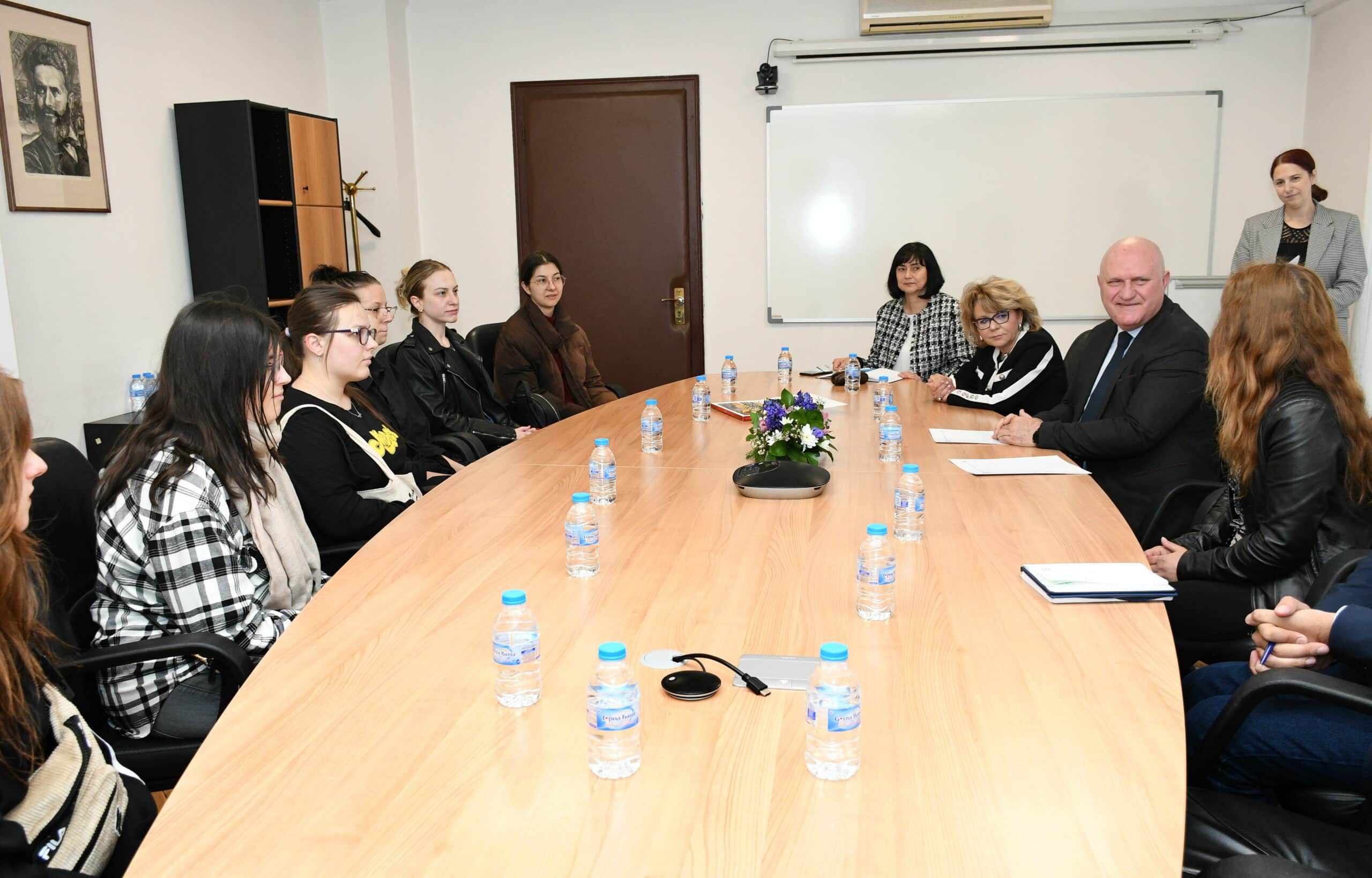 Просветният министър проф Галин Цоков посрещна в Министерството на образованието