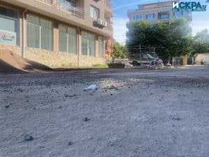 Разкопана улица в ж.к. "Славейков