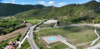 Вертолетната площадка